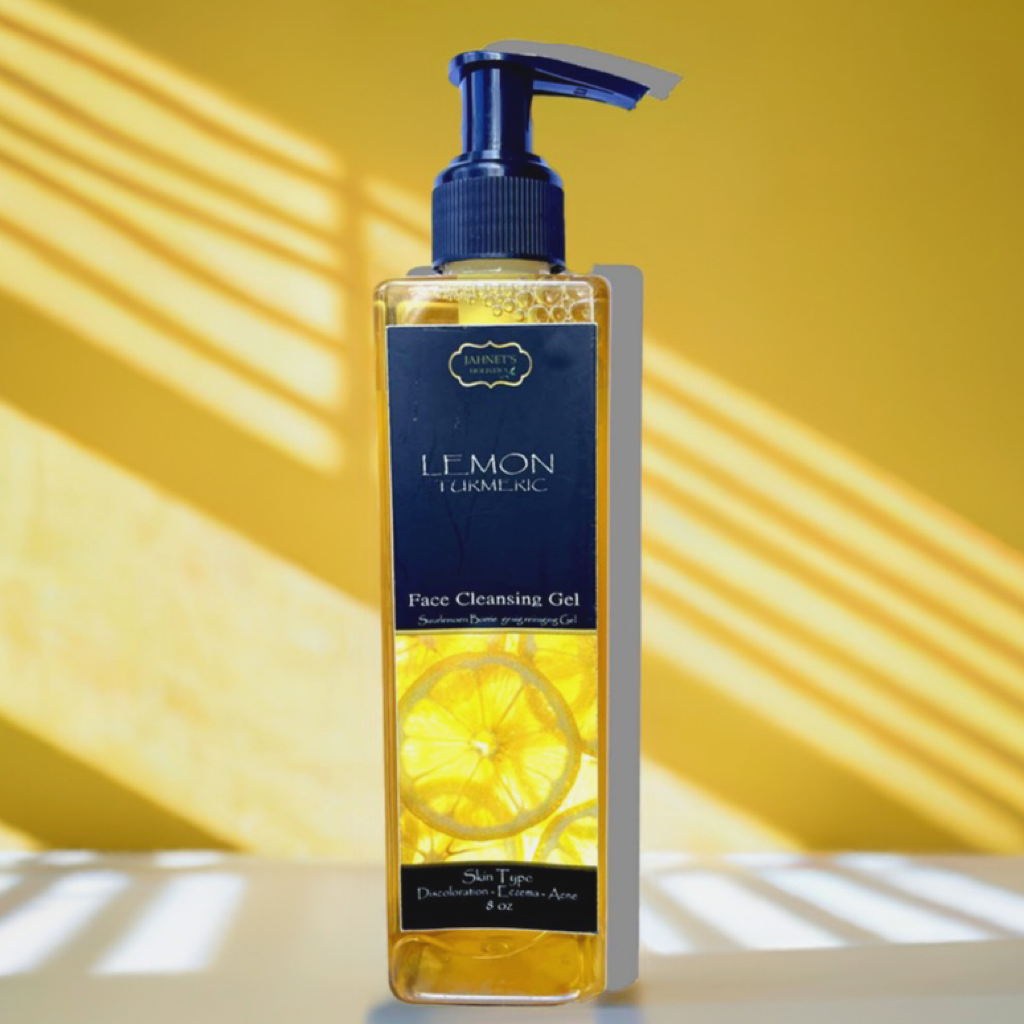 LEMON TURMERIC FACE CLEANSING GEL