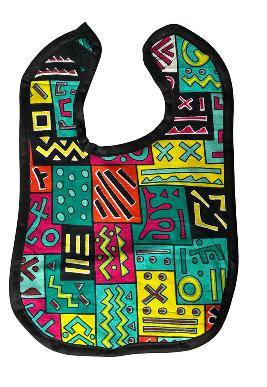 PATTERN KENTE BIB