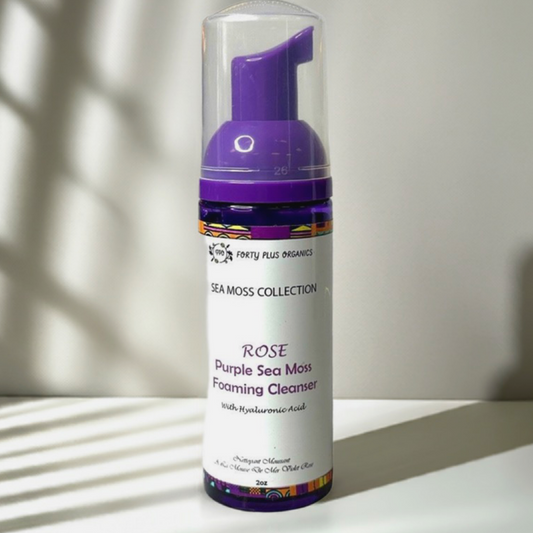 ROSE PURPLE SEA MOSS FOAMING CLEANSER