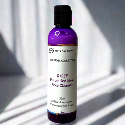 ROSE PURPLE SEA MOSS FACE CLEANSER (4oz)