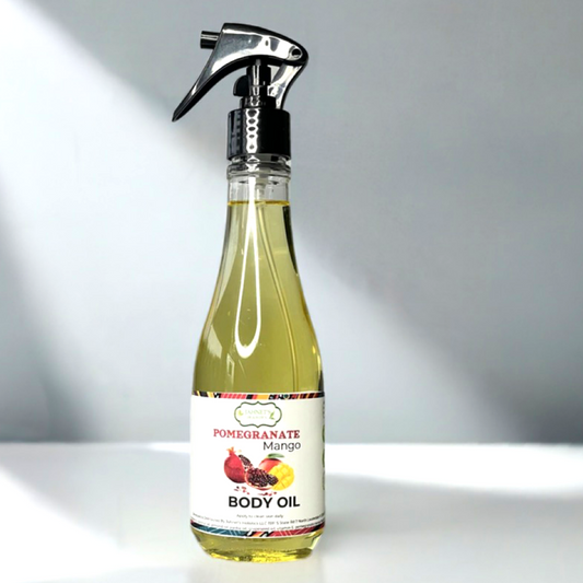 POMEGRANATE MANGO BODY OIL (8oz)