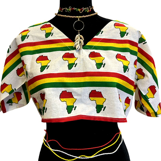 KENTE CROP TOPS