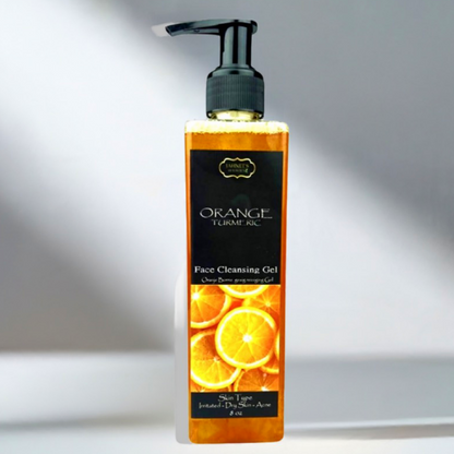 ORANGE TURMERIC FACE CLEANSING GEL