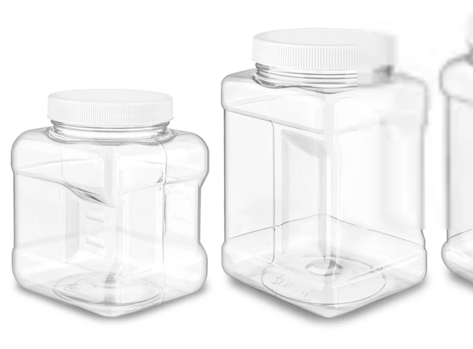 PLASTIC GRIP JAR