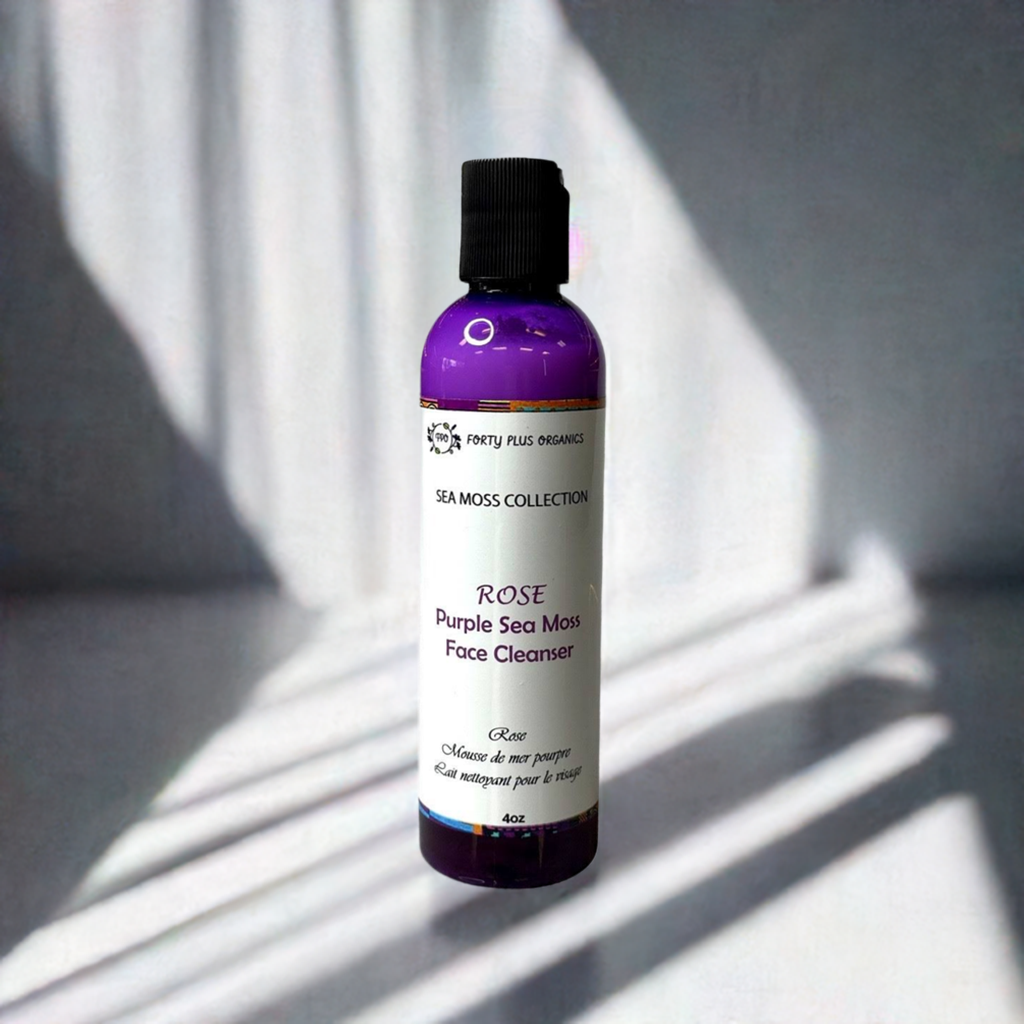 ROSE PURPLE SEA MOSS FACE CLEANSER (4oz)