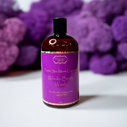 PURPLE SEA MOSS COCONUT WHOLE-BODY WASH