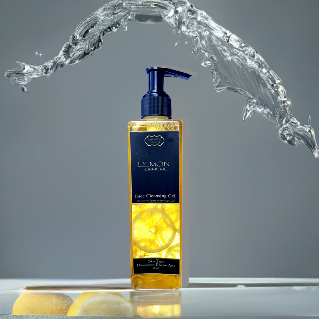 LEMON TURMERIC FACE CLEANSING GEL